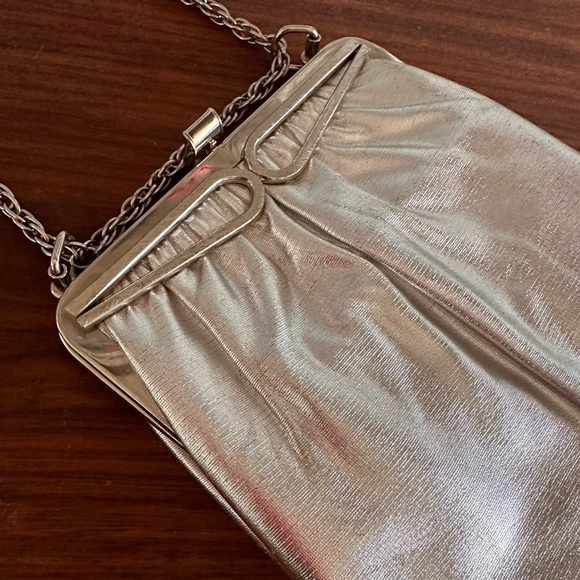 Fancy silver vintage purse - Picture 1 of 8